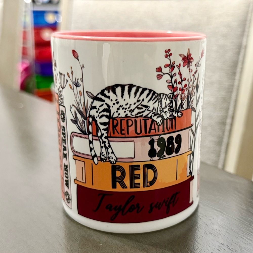 Taylor Swift Albums Mug NEW